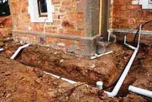 outside drainage Wallington